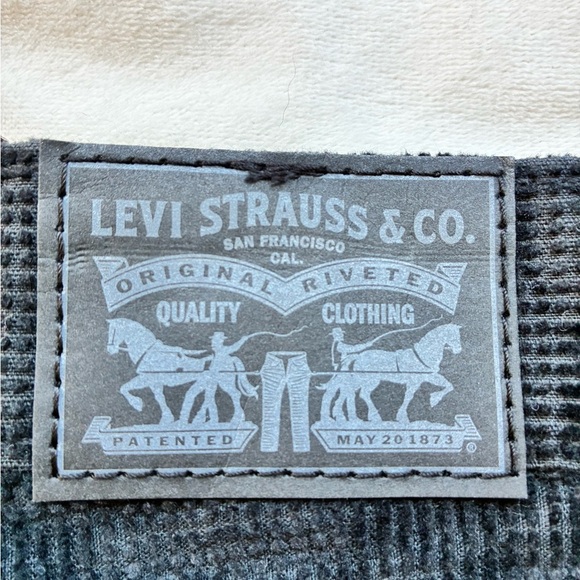 Levi’s 511 Slim Fit Corduroy Pants Black Leopard Textured 29x30 NWT - Picture 5 of 6